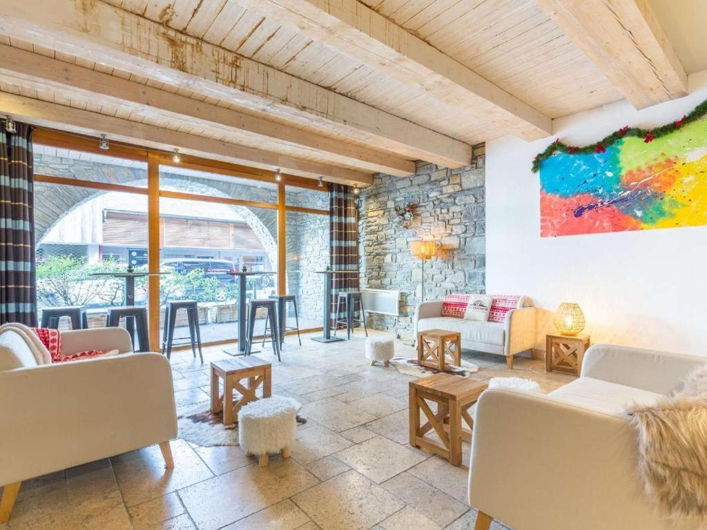 Appartement T2+Coin Nuit 6 Pers Residence De Cami Real Au Centre Du Village De Saint Lary Soulan Avec Piscine Interieure+ Sauna Et Hammam Extérieur photo
