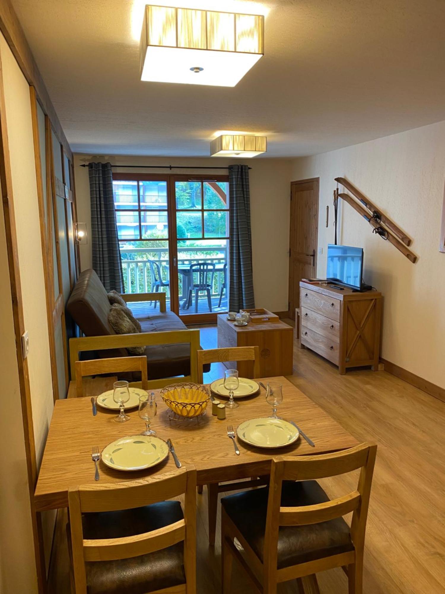 Appartement T2+Coin Nuit 6 Pers Residence De Cami Real Au Centre Du Village De Saint Lary Soulan Avec Piscine Interieure+ Sauna Et Hammam Extérieur photo