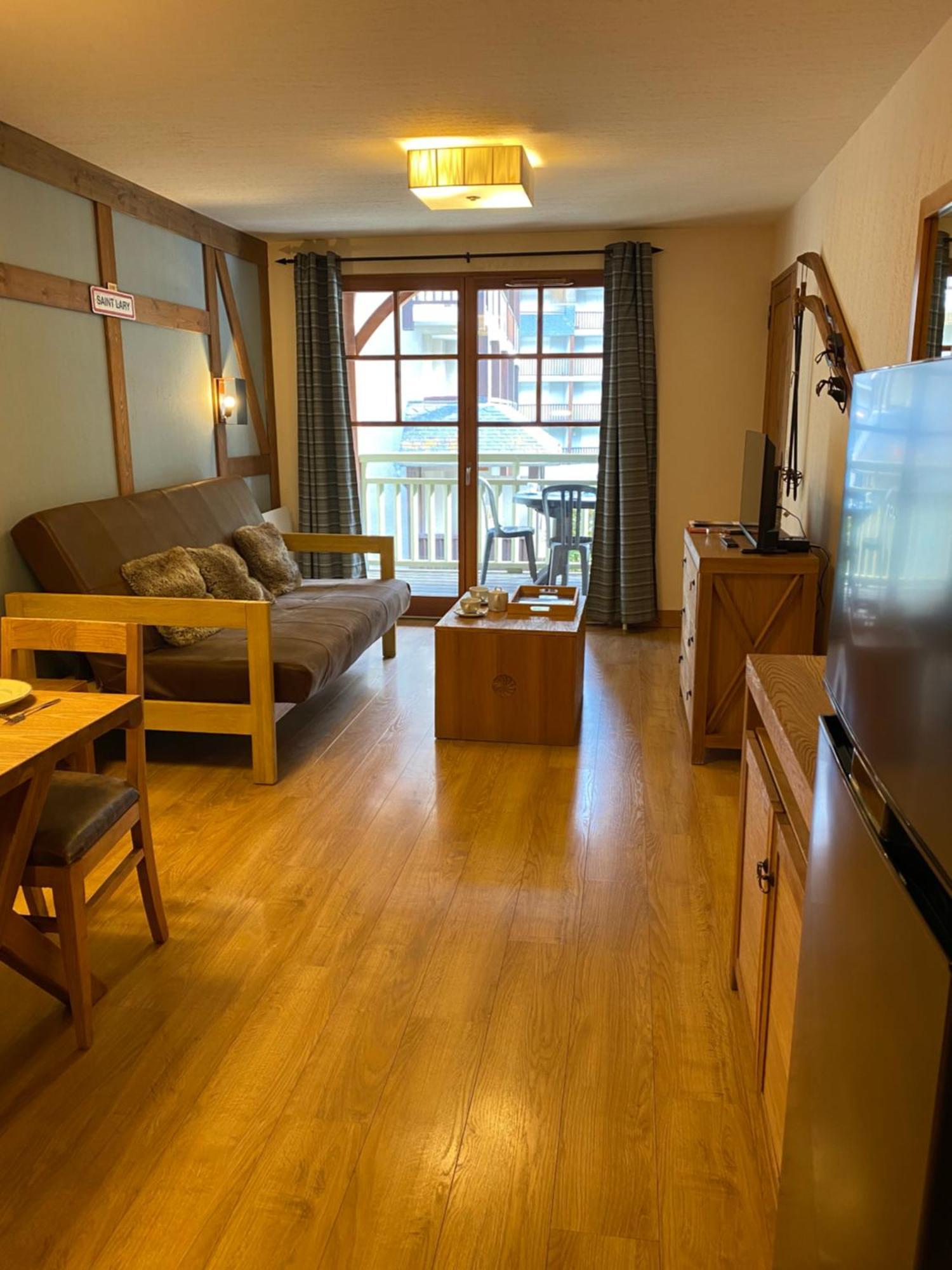 Appartement T2+Coin Nuit 6 Pers Residence De Cami Real Au Centre Du Village De Saint Lary Soulan Avec Piscine Interieure+ Sauna Et Hammam Extérieur photo